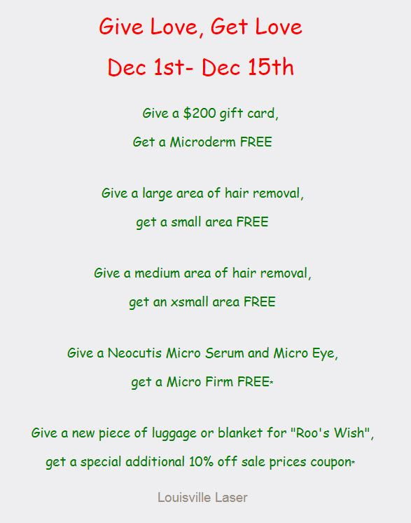 Promos and Gift Cards on Hair Removal and More ...
